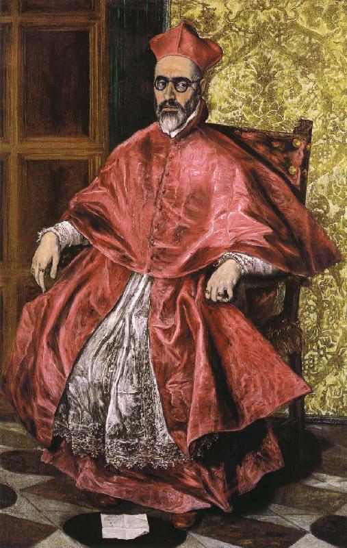 El Greco A Cardinal oil painting picture